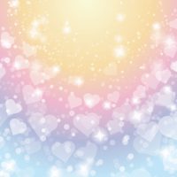 ハートの光
