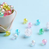 溢れるビーズ